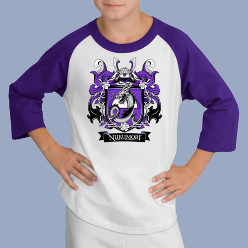 Youth Raglan T-Shirt - House Nukumori Thumbnail