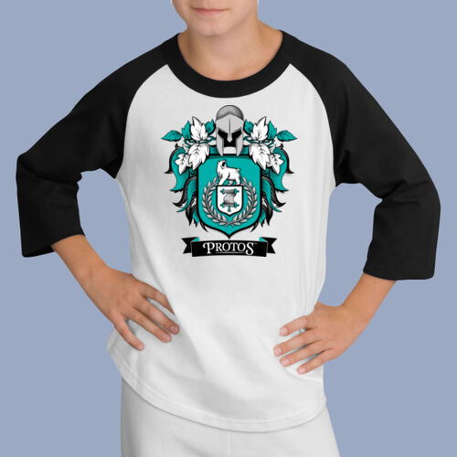 Youth Raglan T-Shirt - House Protos Thumbnail