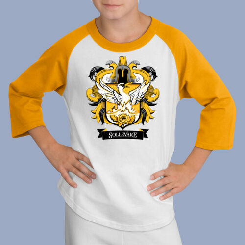 Youth Raglan T-Shirt - House Sollevare Thumbnail