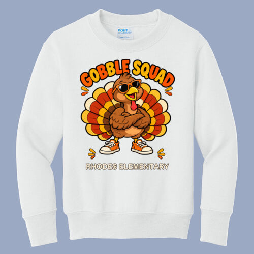 Youth Crewneck - Thanksgiving - Gobble Squad Thumbnail