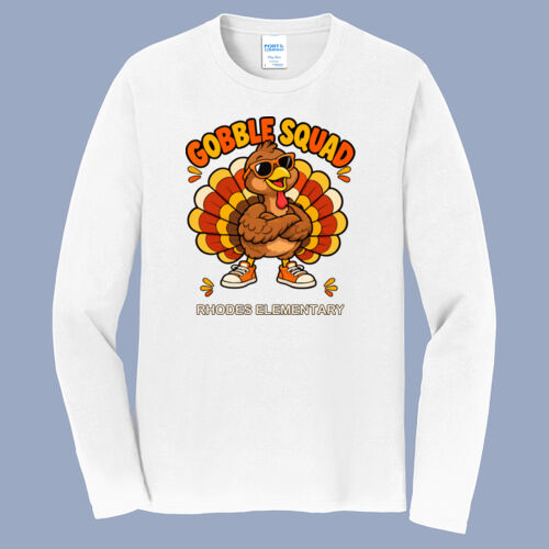 Adult Long Sleeve Shirt - Thanksgiving - Gobble Squad Thumbnail