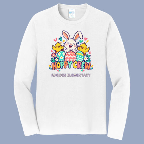 Adult Long Sleeve Shirt - Easter - Hoppy Crew Thumbnail