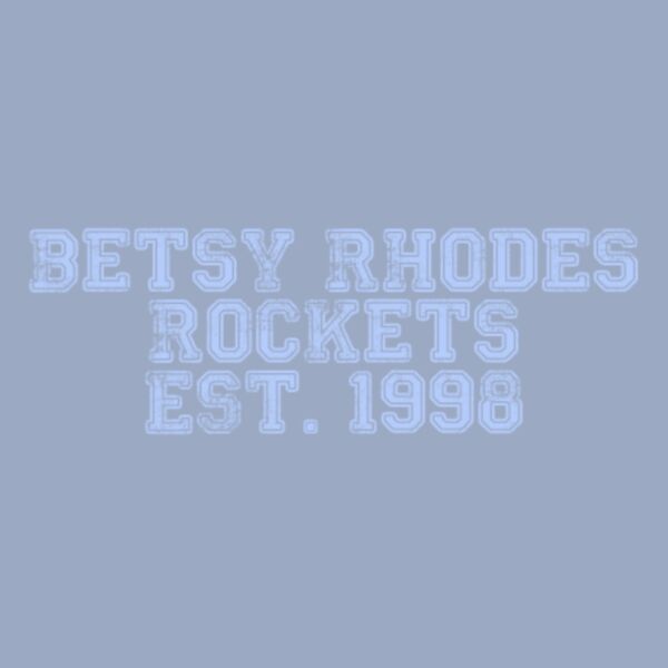 Distressed Betsy Rhodes Rockets Light Blue Thumbnail