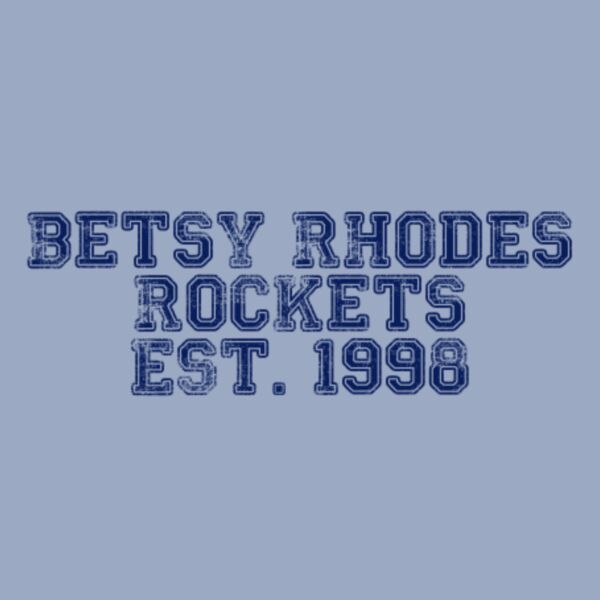 Distressed Betsy Rhodes Rockets Dark Blue Thumbnail