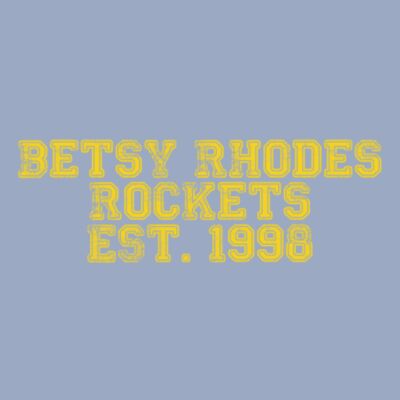 Distressed Betsy Rhodes Rockets Yellow Thumbnail