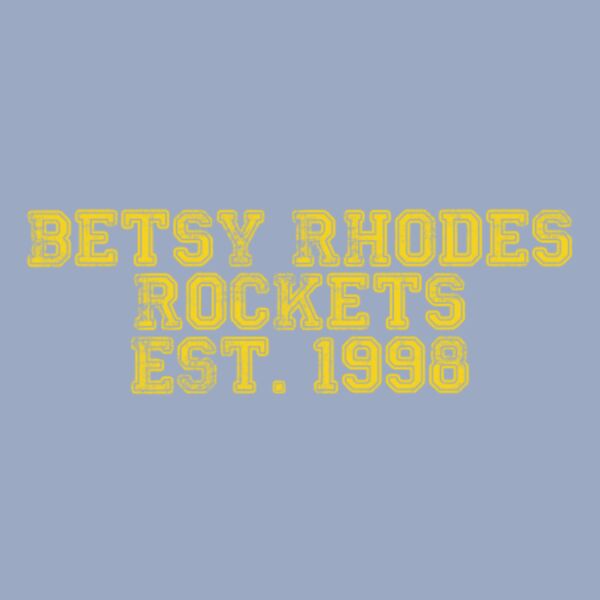 Distressed Betsy Rhodes Rockets Yellow Thumbnail