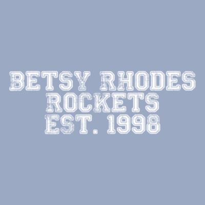 Distressed Betsy Rhodes Rockets White Thumbnail
