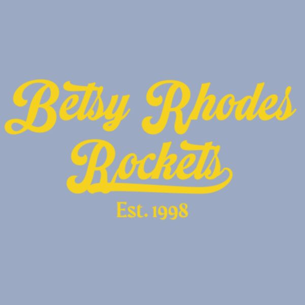 Retro Betsy Rhodes Rockets Yellow Thumbnail