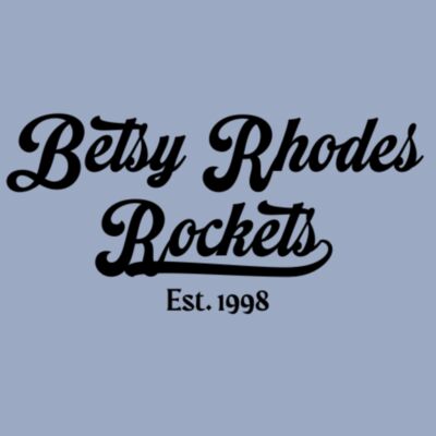 Retro Betsy Rhodes Rockets Black Thumbnail